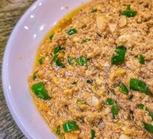 Spicy Pepper and Minced Pork Tofu