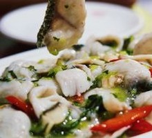 Snow Cabbage Black Fish Slices