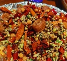 Dry-Fried Pig Intestines