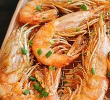 Charcoal-Grilled Giant Shrimp
