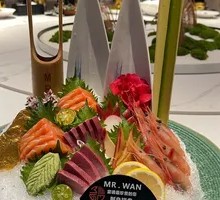 三文鱼甜虾刺身
