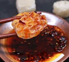 Noodles with lotus root
