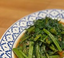Shrimp Paste with Chinese Spinach