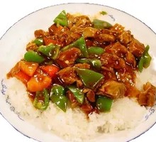 Braised Chicken Rice Bowl
