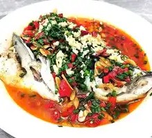 Chopped Chili Fish Head