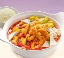 Tomato Pork Rice