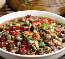 Spicy Stir-fried Snails