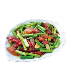 蒜苔炒腊味