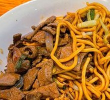 Shredded Pork with Vegetable Salad