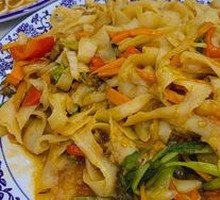 Stir-Fried Knife-Sliced Noodles