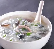 Preserved Egg and Pork Vermicelli Rice Soup