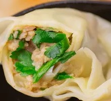 Cilantro Pork Dumplings