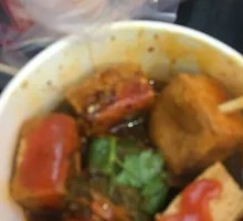 Spicy Sauce Tofu with Seasoning