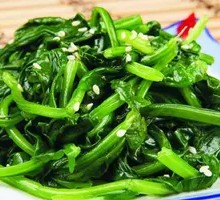 Garlic Stir-Fried Greens