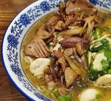 Special Kidney Slices with Noodles