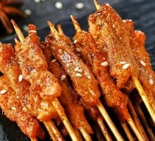 Grilled Pork and Red Date Skewers