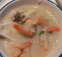 Fresh Shrimp and Free-Range Chicken Porridge
