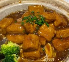Braised Tofu with Abalone Sauce