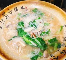 Vegetable and Pork Noodles