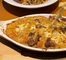 Curry Beef Rice Bake