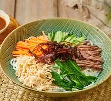 Chicken丝 Cold Rice Noodles