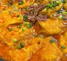 Garlic Ham Braised Tofu