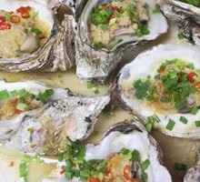 Garlic Steamed Oysters