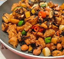 Grandmother's Cabbage with Oil渣