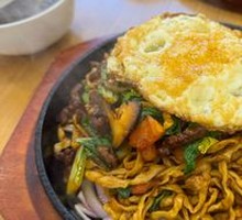 Beef Iron Plate Noodles