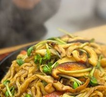Squid Iron Plate Noodles