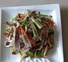 Cold-Mixed Lamb Salad
