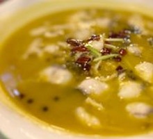 Spicy Sour Fish in Golden Soup