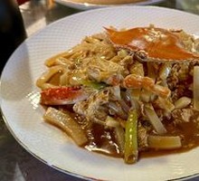 Crab Stir-Fried Rice Noodles