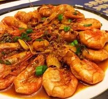 Stewed Large Red Shrimp from the East China Sea