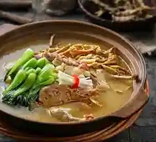 Bird's Nest Mushroom Duck Soup