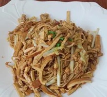 Fried Tofu and Pork Stir-fry