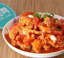 Tomato and Egg Rice Bowl