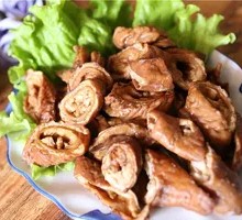 Stewed Intestine with Chili Oil
