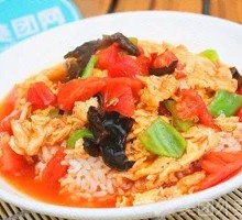 Tomato and Egg Fried Rice