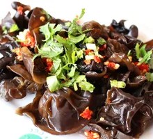 Cold-mixed black fungus