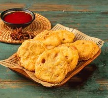 Crispy Lotus Root Pockets