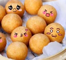 Taro and Sweet Potato Dumplings