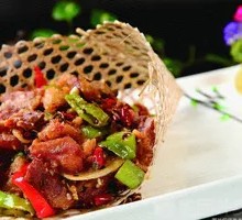 Crispy Pork Knuckle Skewers