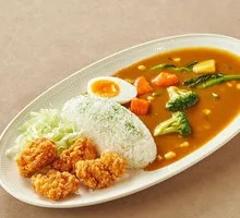 Tonkatsu Curry Omelette Rice