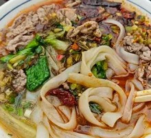 Three Delicacies Wide Noodles