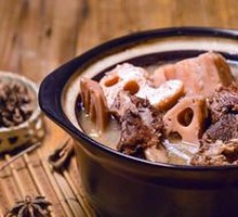 Braised Lotus Root Soup