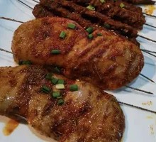 Grilled Pig Kidney Slices