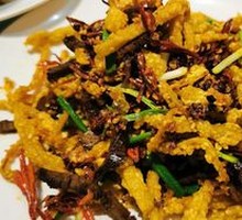 Dry-Fried Beef with Lotus Root Strips