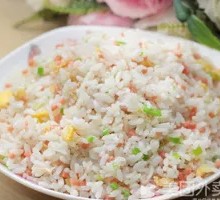 Egg and Spinach Fried Rice