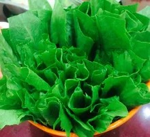 Bell Pepper and Chinese Lettuce Stir-fry